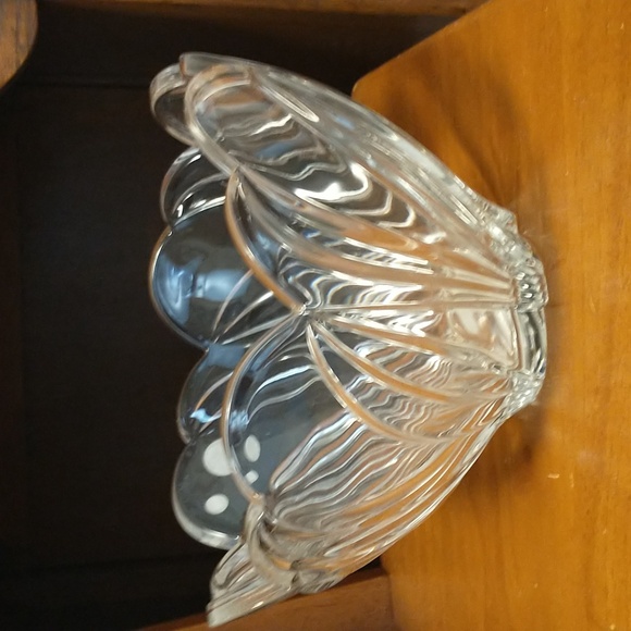 Vintage Lenox Arctic Bloom Lead Crystal Bowl - Picture 4 of 8